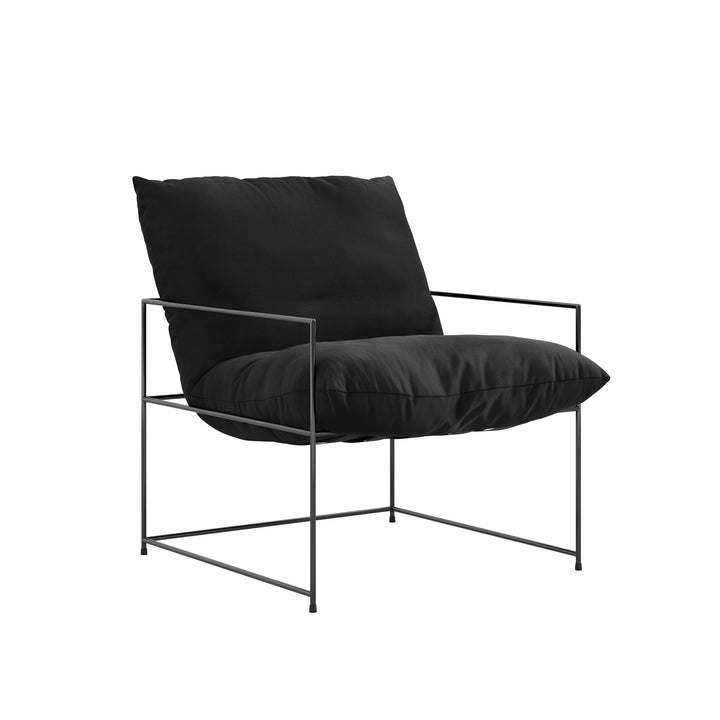 Corte Black Accent Chair