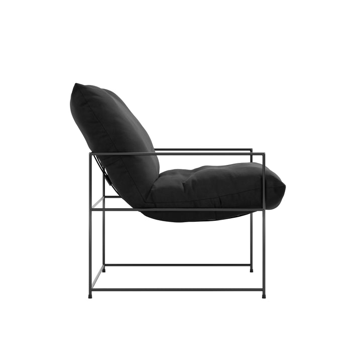Corte Black Accent Chair