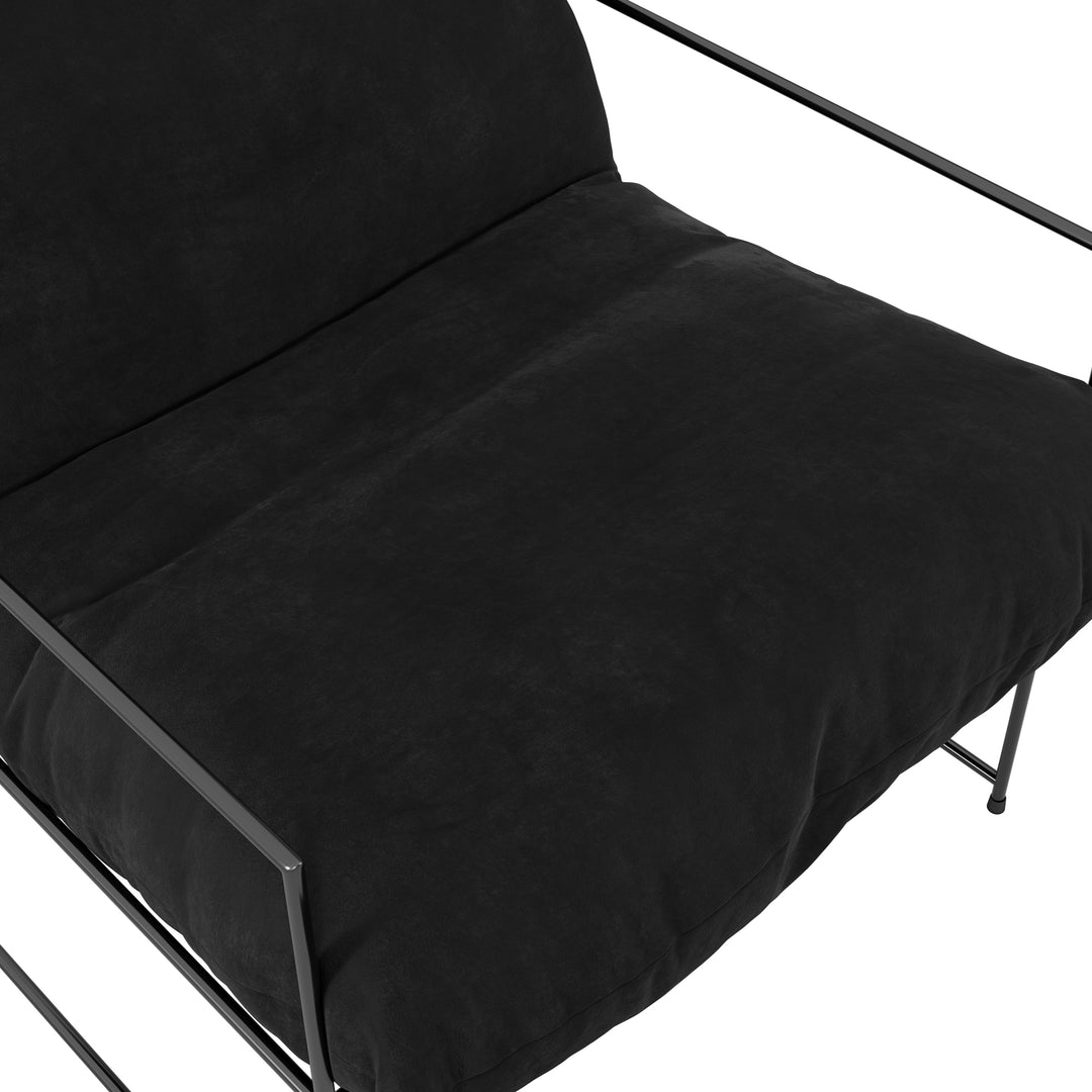 Corte Black Accent Chair