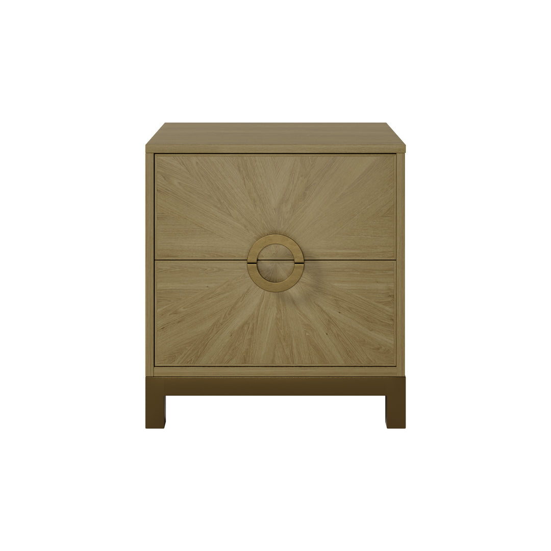 Easton Sunburst Bedside Table