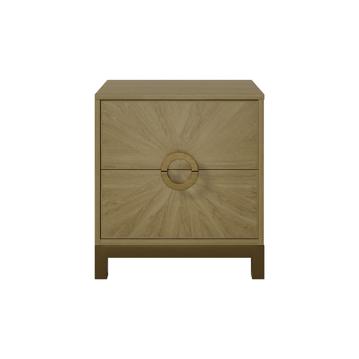 Easton Sunburst Bedside Table