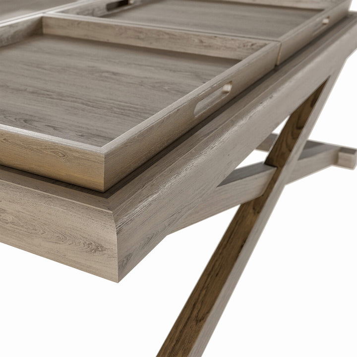 Bentley Coffee Table - Grey Aged Oak
