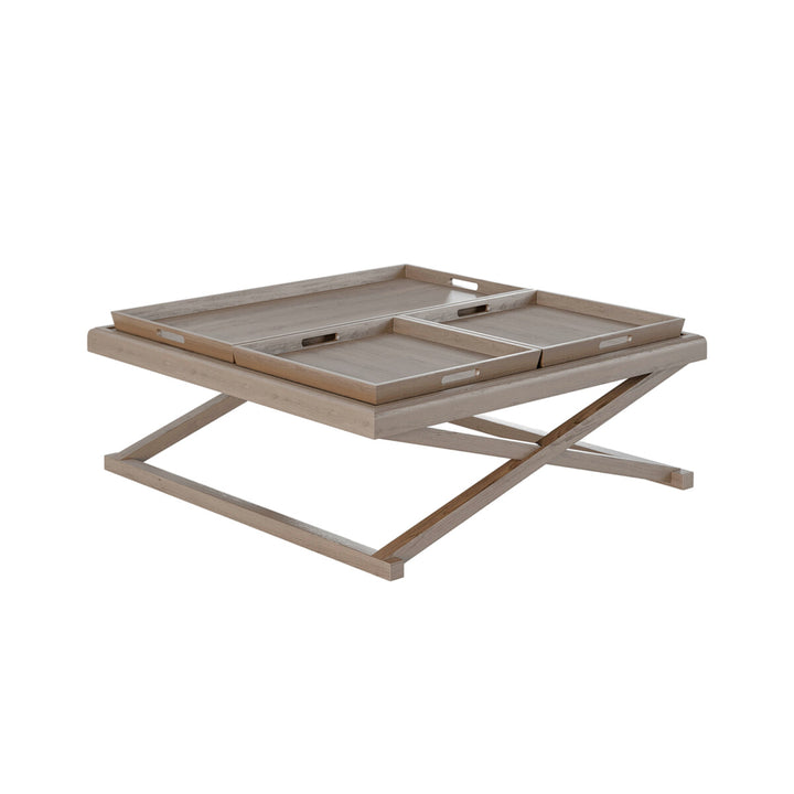 Bentley Coffee Table - Grey Aged Oak
