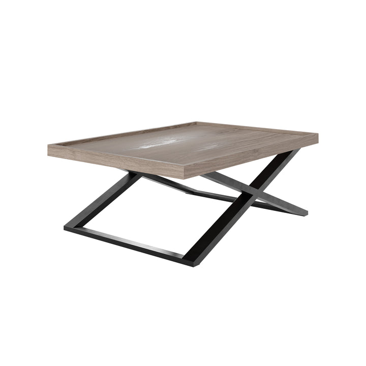 Pershore Coffee Table - Grey Aged Oak