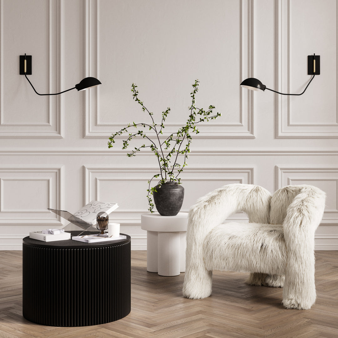 Mende Black Coffee Table