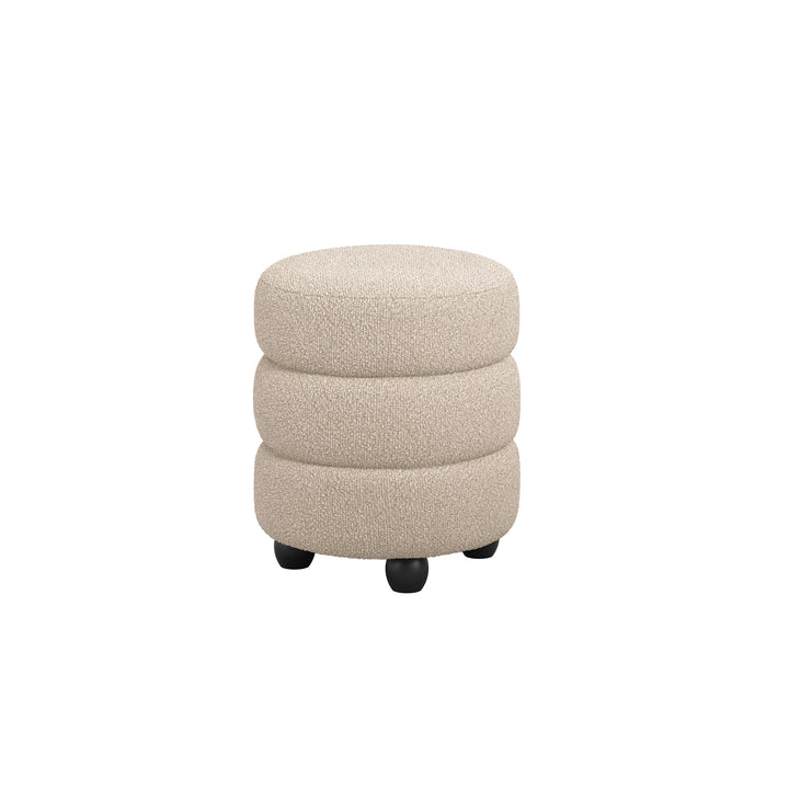 Chelles Buff Boucle Pouffe