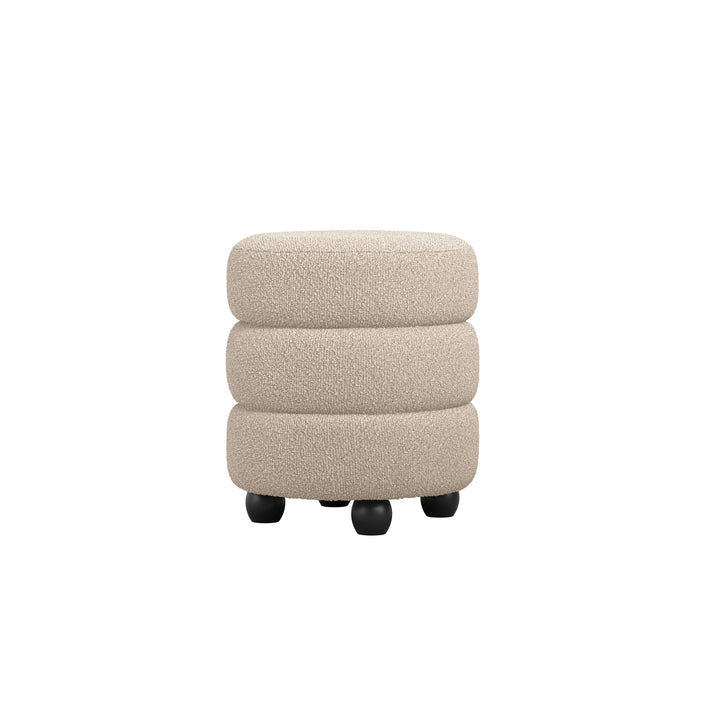 Chelles Buff Boucle Pouffe