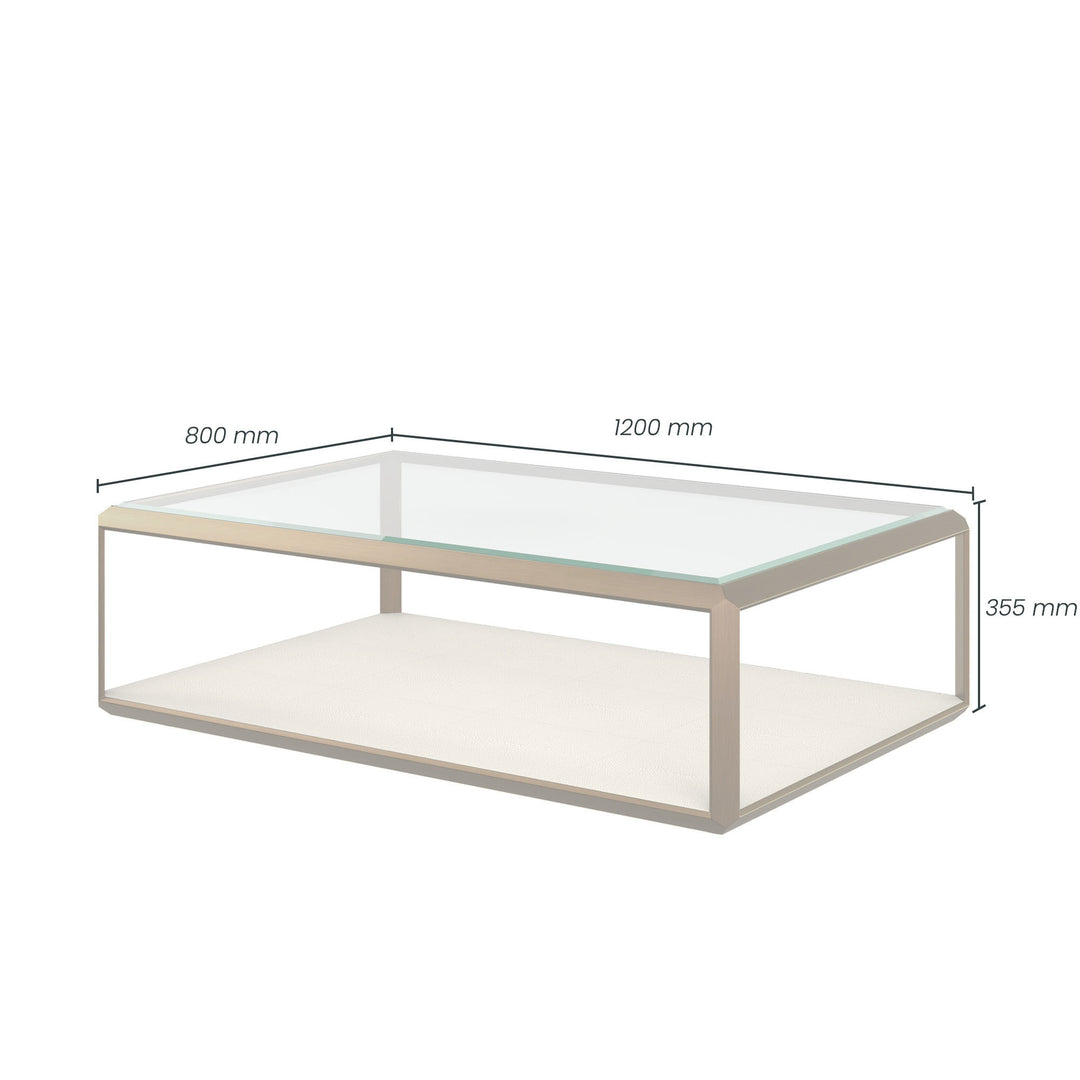 Elmley Coffee Table - Ivory