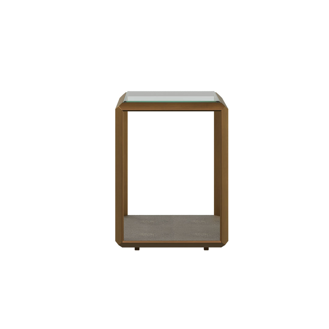 Elmley End Table - Grey