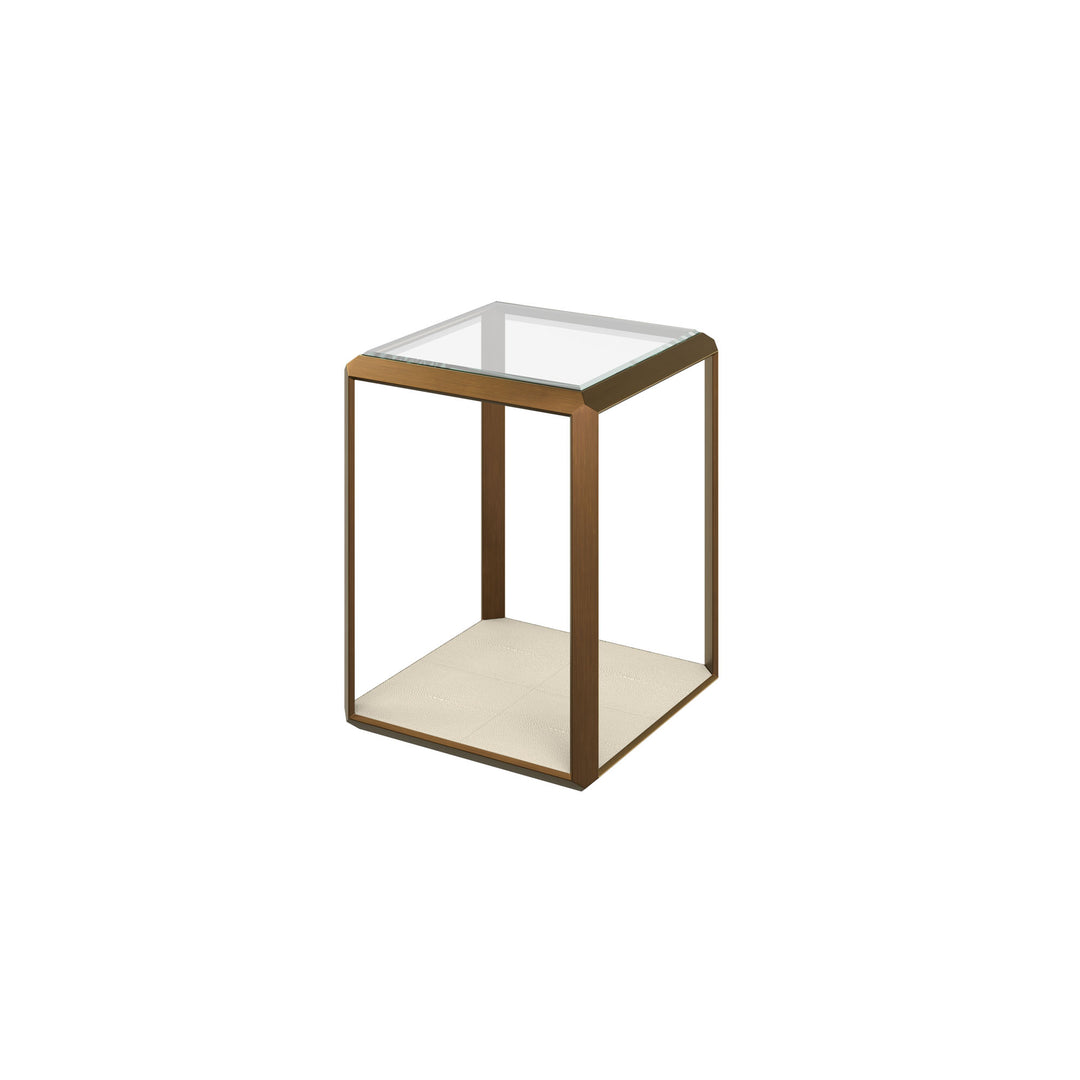 Elmley End Table - Ivory