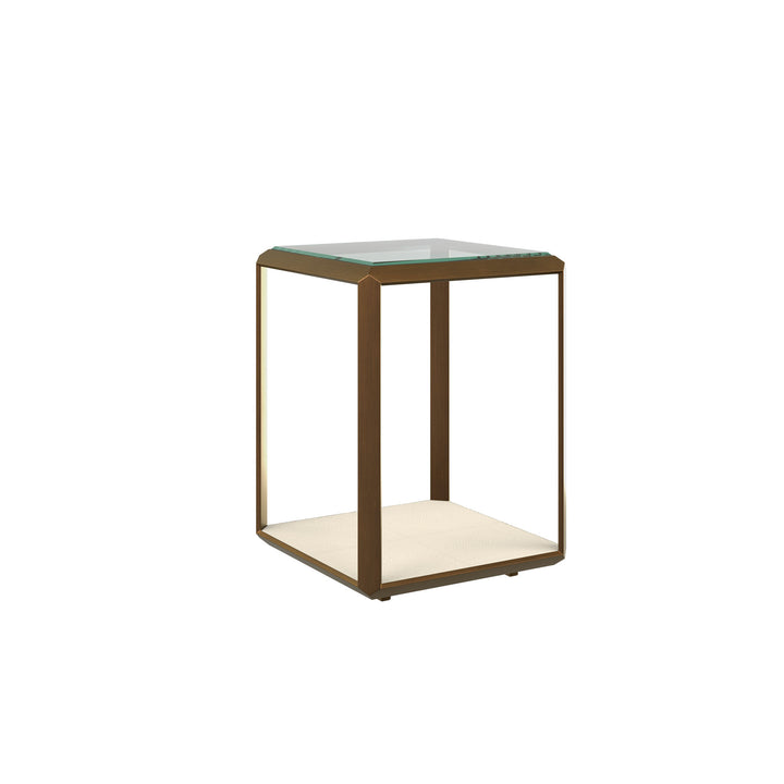Elmley End Table - Ivory