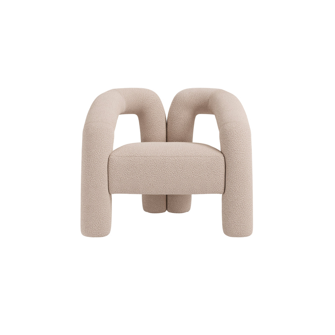 Oslo Buff Boucle Accent Chair