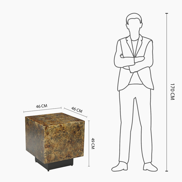 Huelva Iron End Table