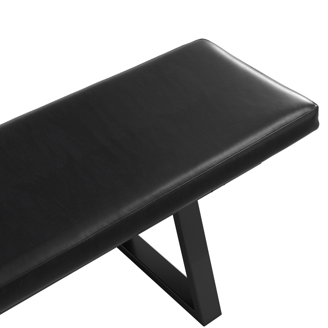 Vannes Black Bench