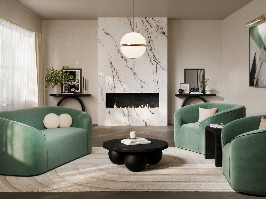 Vesoul Black Coffee Table