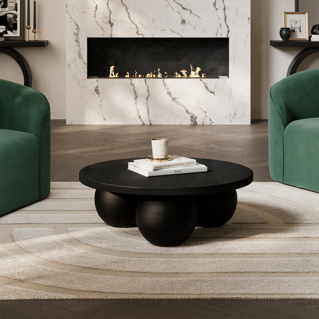 Vesoul Black Coffee Table