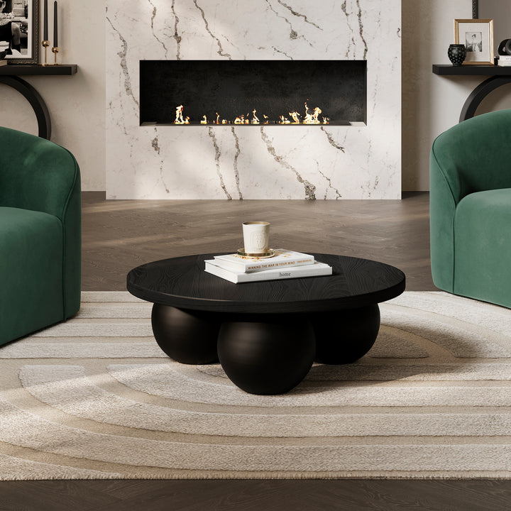 Vesoul Black Coffee Table