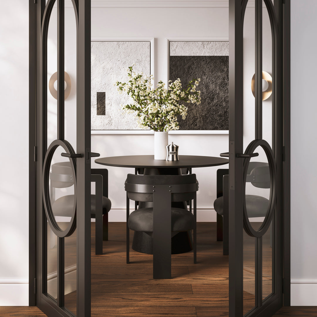 Albi Black Dining Chair