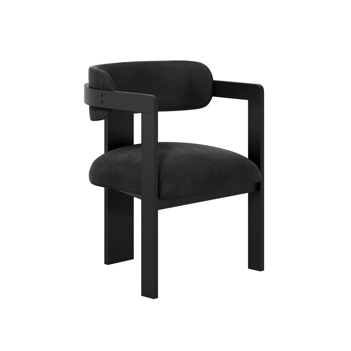 Albi Black Dining Chair