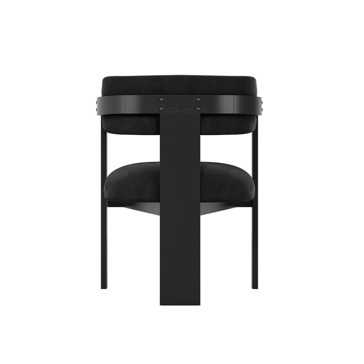 Albi Black Dining Chair