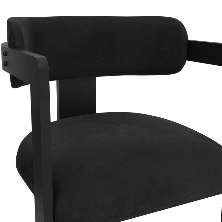 Albi Black Dining Chair