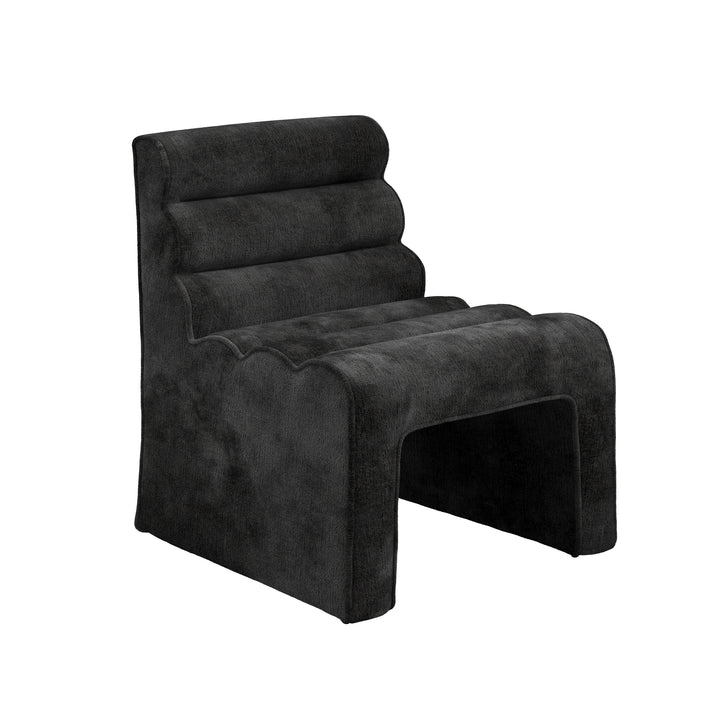 Langre Black Accent Chair