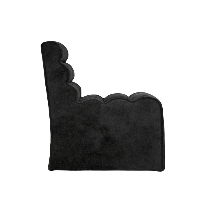 Langre Black Accent Chair