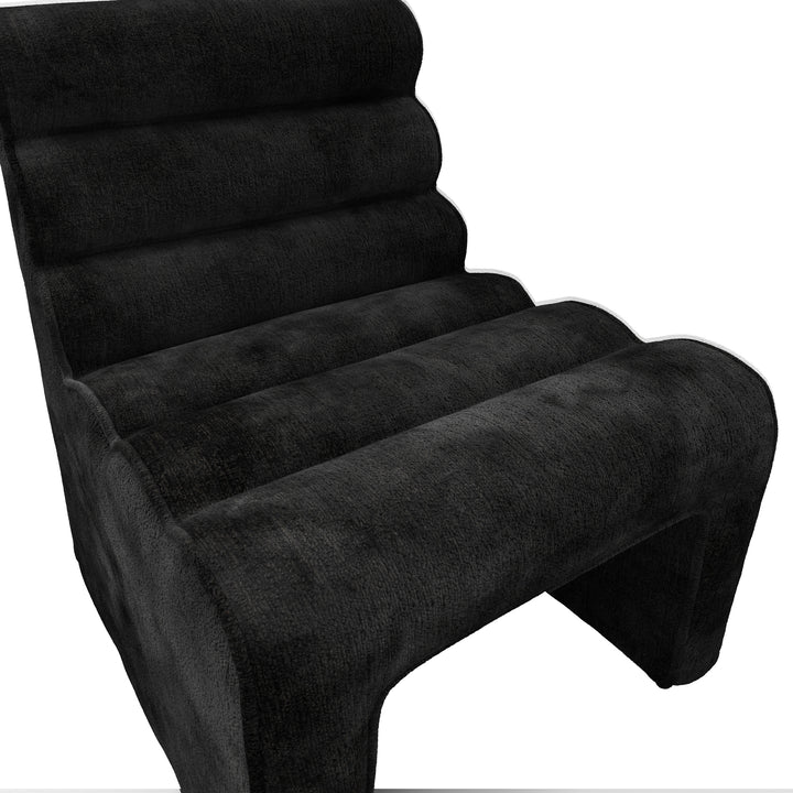 Langre Black Accent Chair