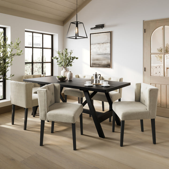 Lyon Black Dining Table