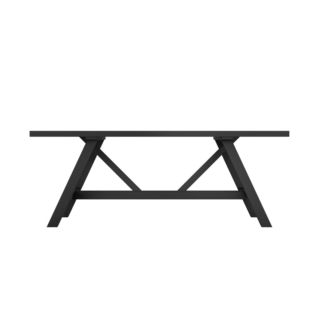 Lyon Black Dining Table