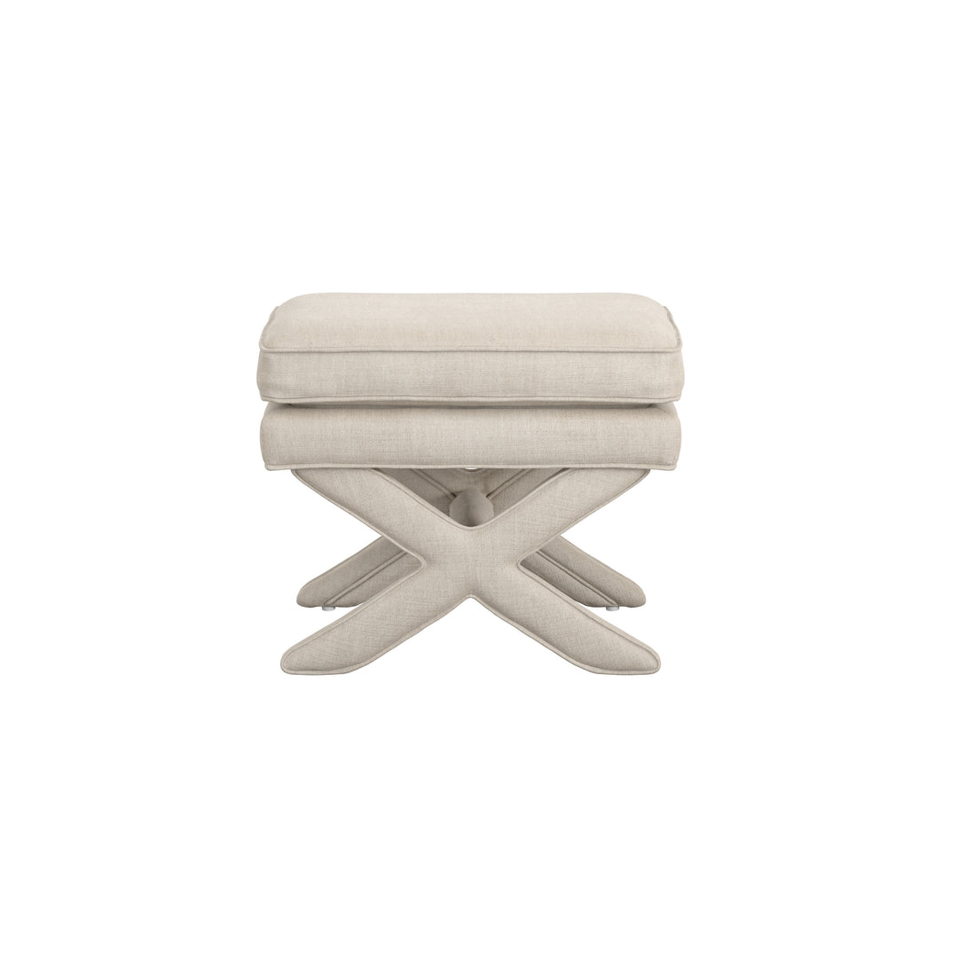 Alva Stone Linen Stool