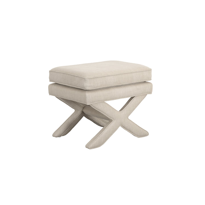 Alva Stone Linen Stool