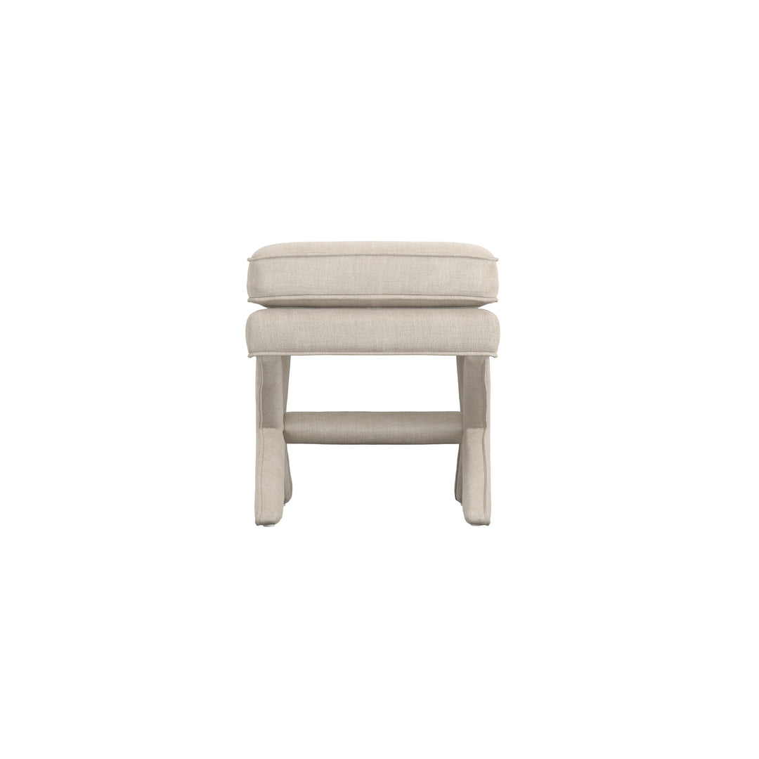 Alva Stone Linen Stool