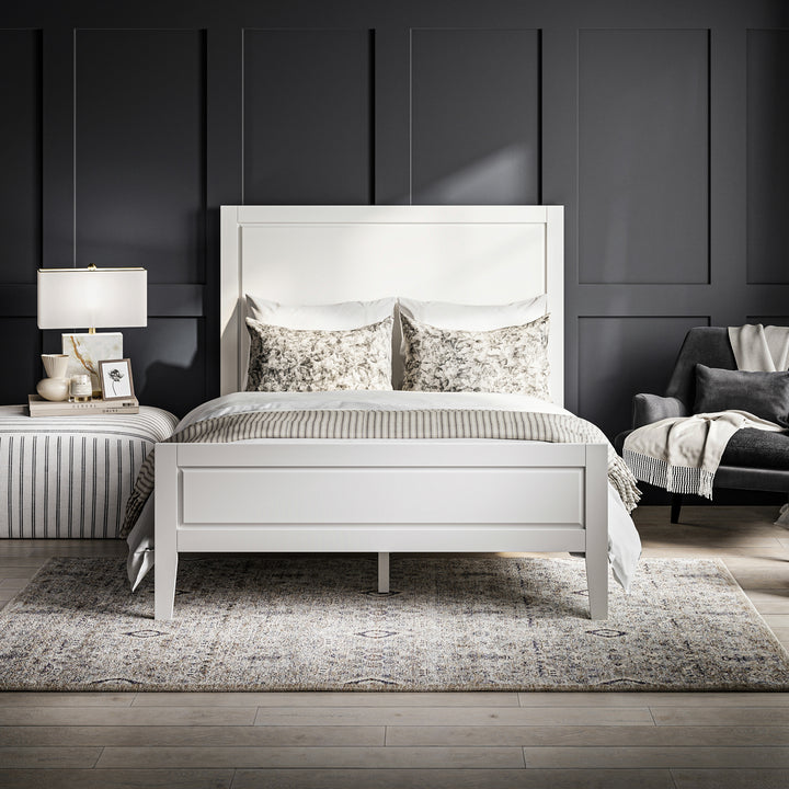 Belford Chalk Stripe Pouffe