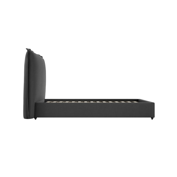 Antibes Deep Grey Single Bed
