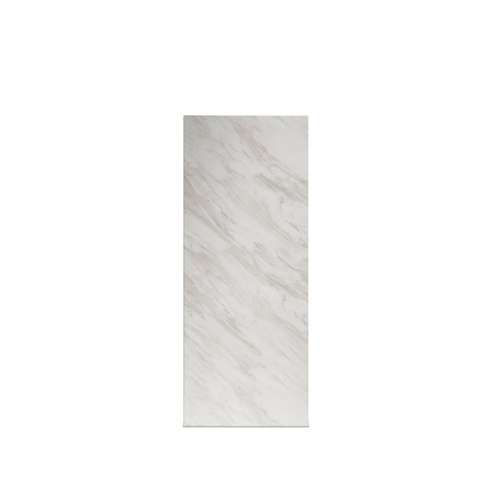Ivrea White Marble Large Pedestal