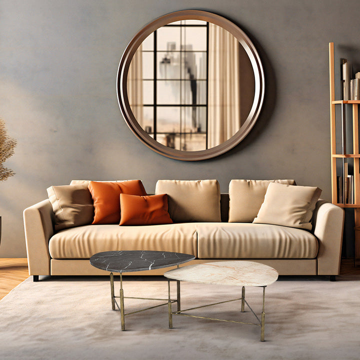 Granada Marble Coffee Table Set of 2
