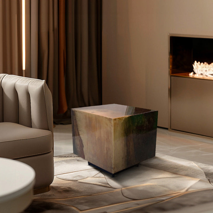 Almira Iron End Table
