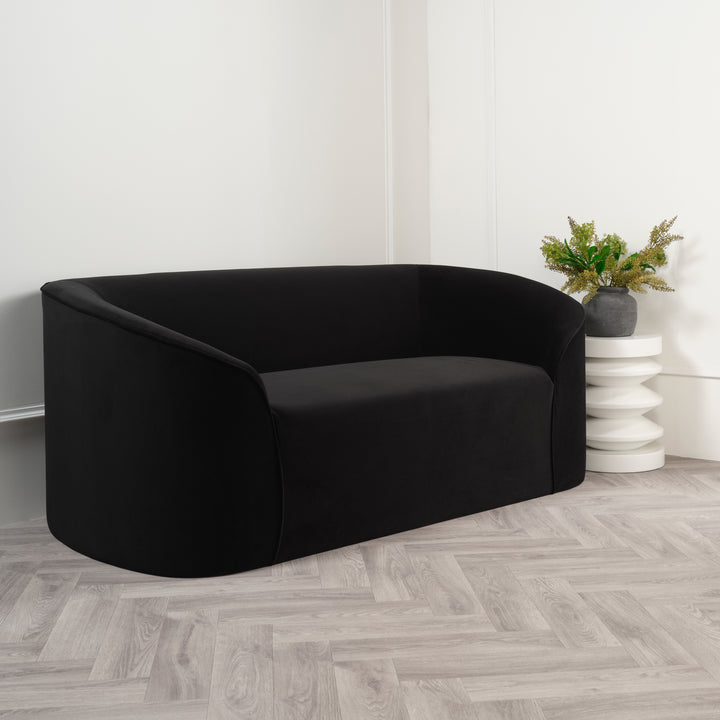 Enna Black Sofa