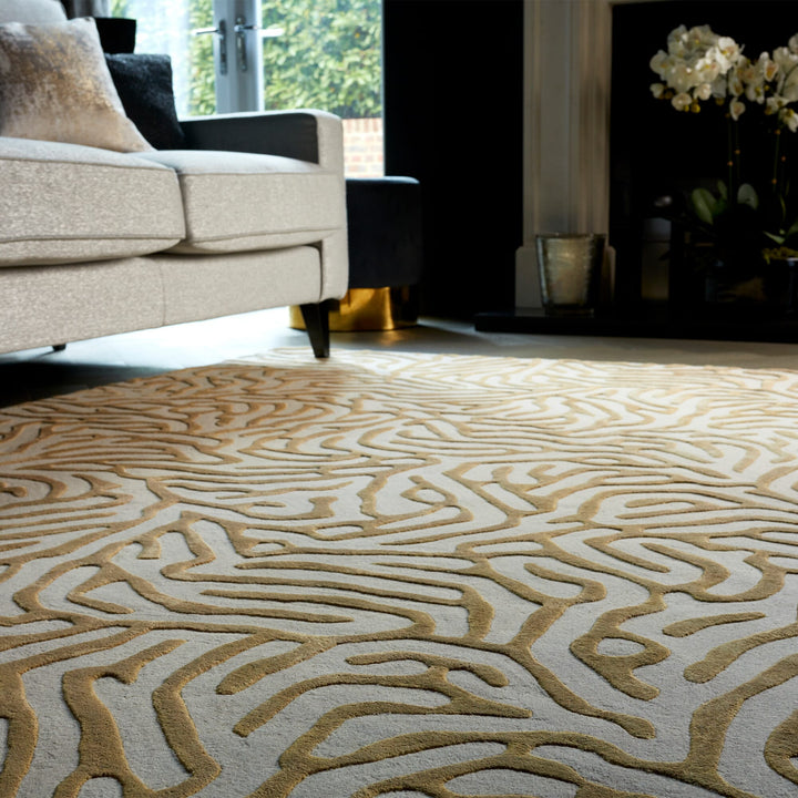 Coral Rug Gold