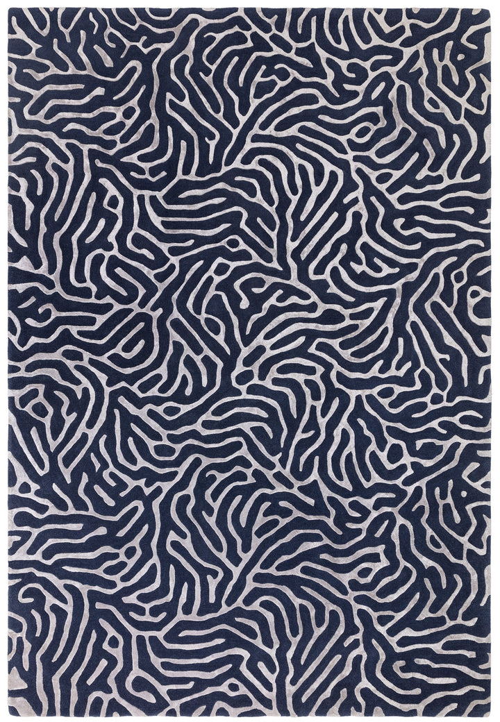 Coral Rug Blue