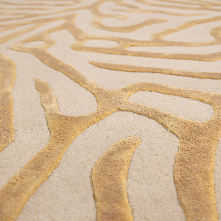 Coral Rug Gold