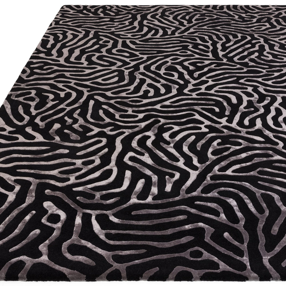 Coral Rug Gunmetal