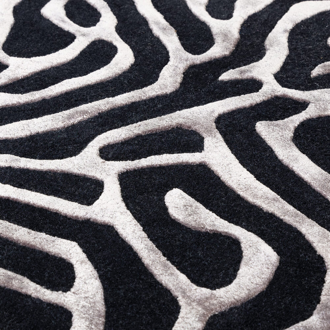 Coral Rug Gunmetal