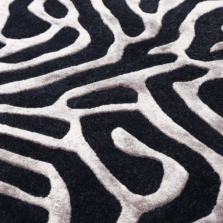 Coral Rug Gunmetal