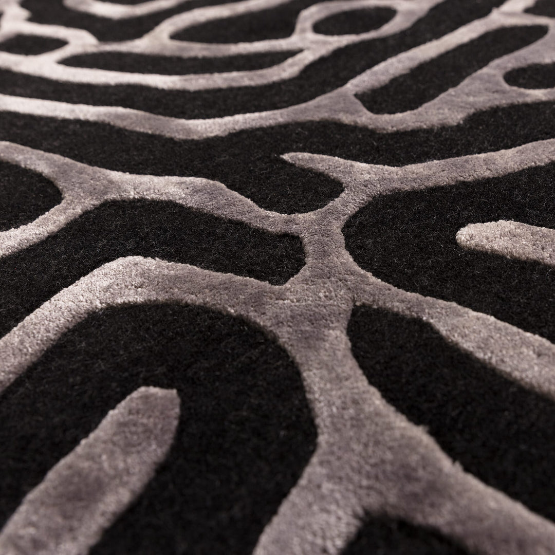 Coral Rug Gunmetal