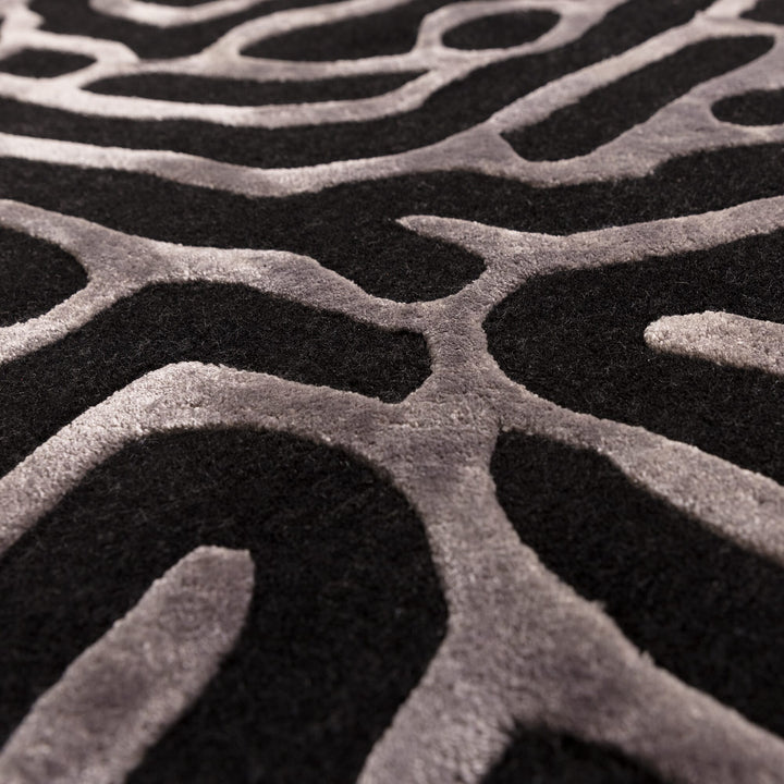 Coral Rug Gunmetal