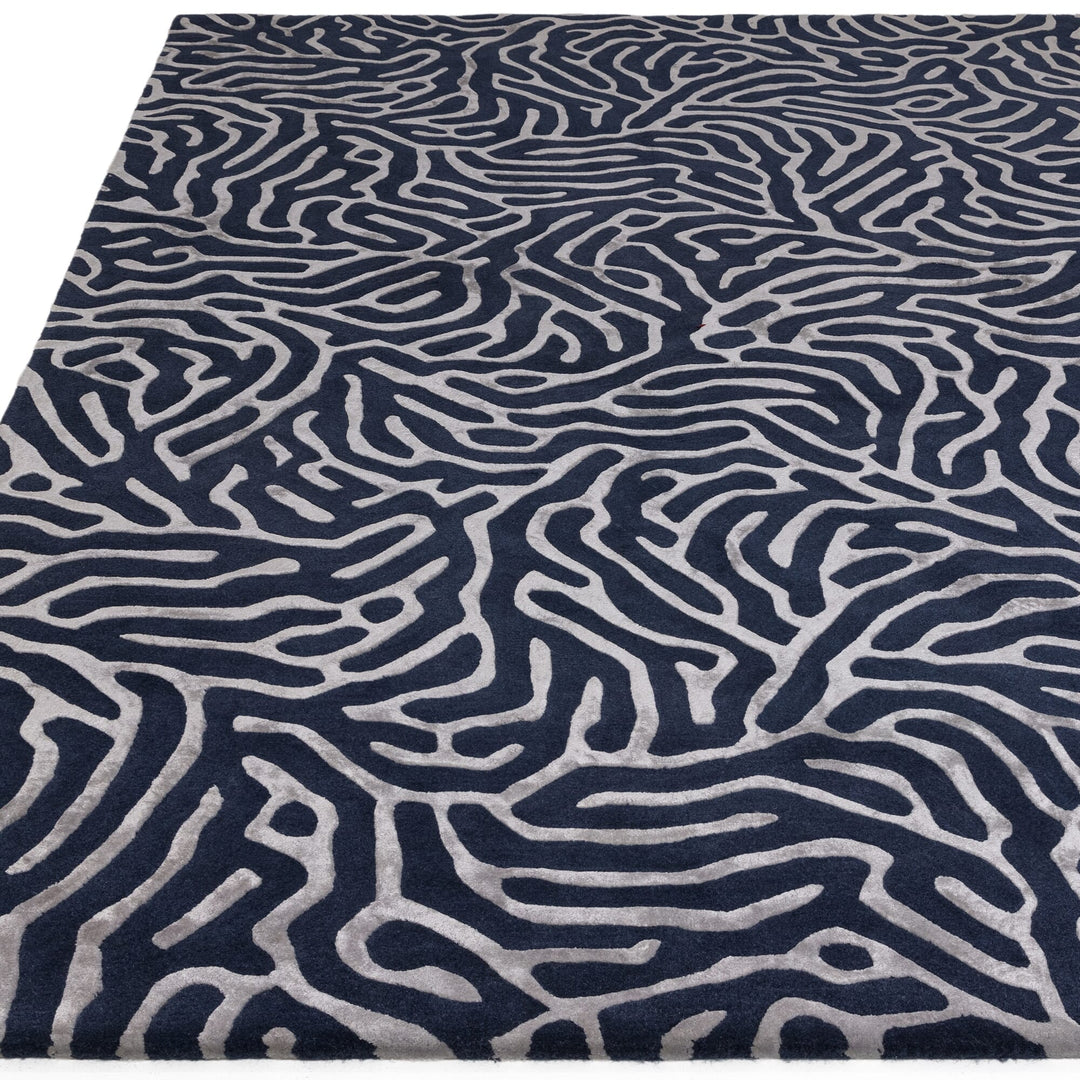 Coral Rug Blue