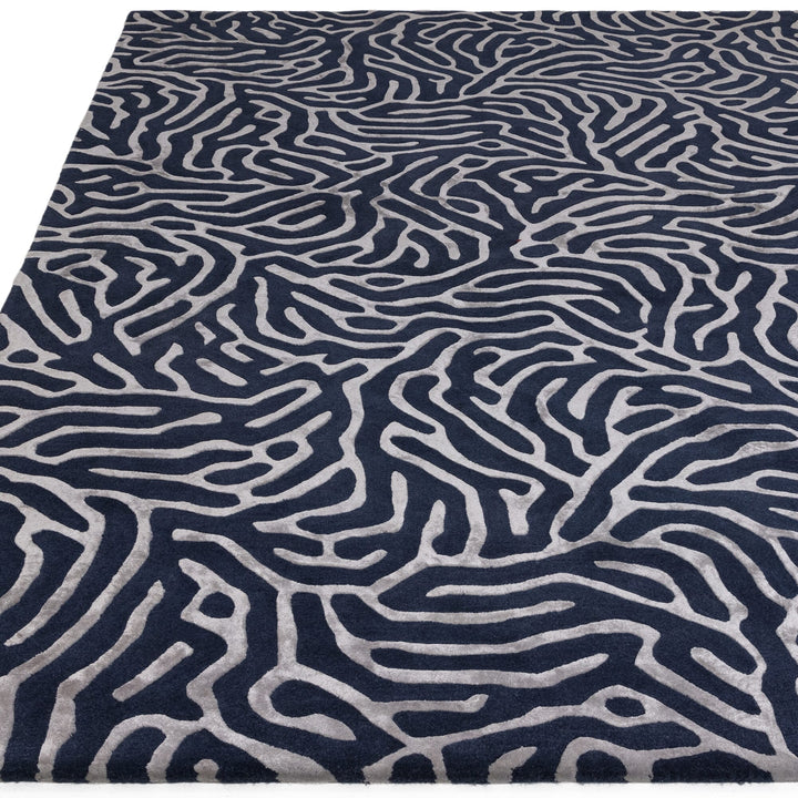 Coral Rug Blue