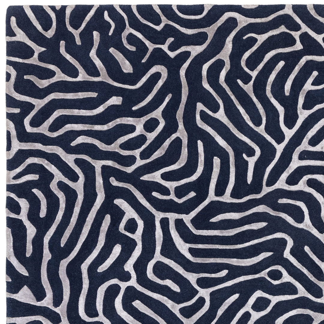 Coral Rug Blue